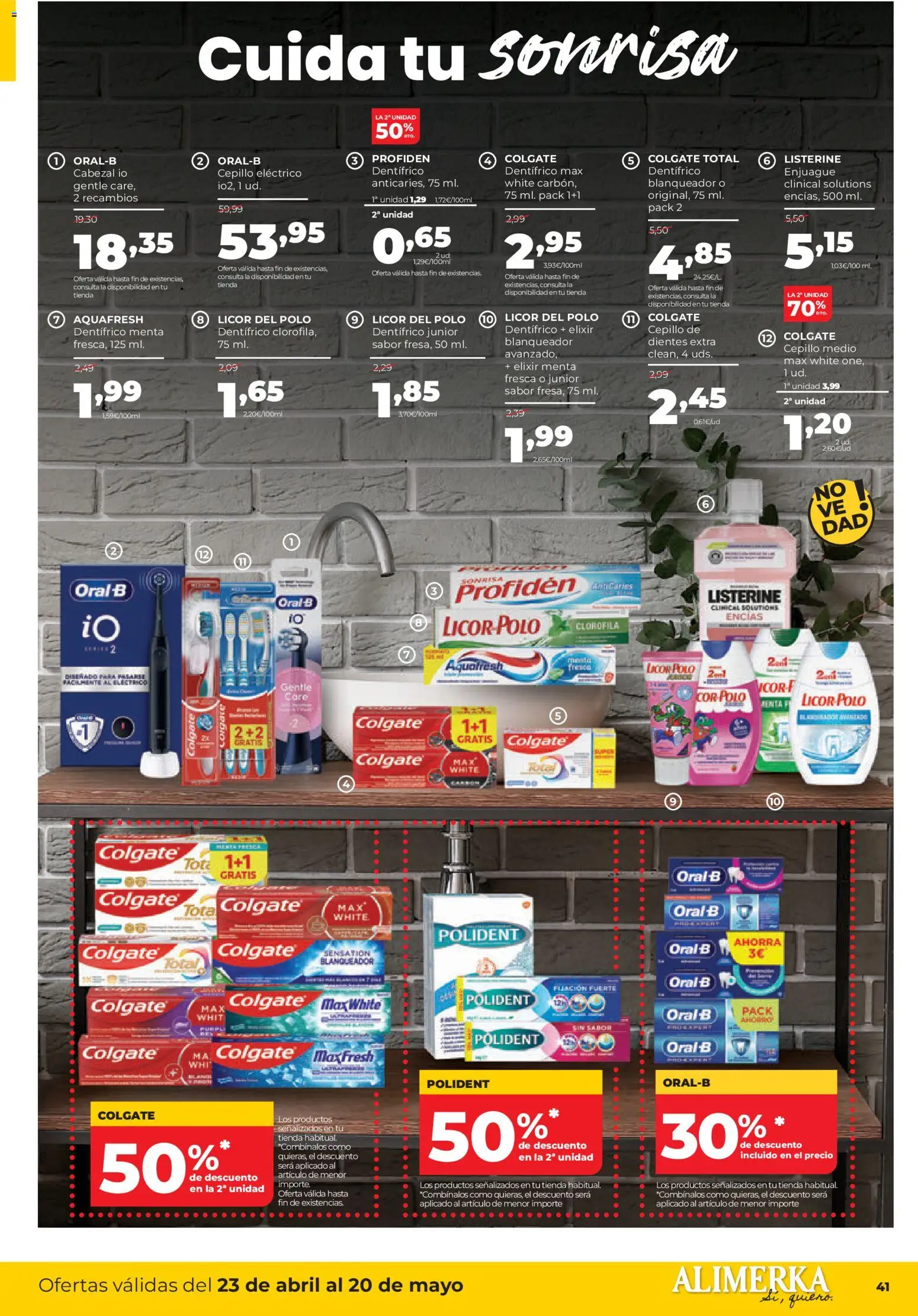 Alimerka folleto Castilla y León │ válido desde el 23.04.2026 | Página: 42 | Productos: Cepillo, Licor