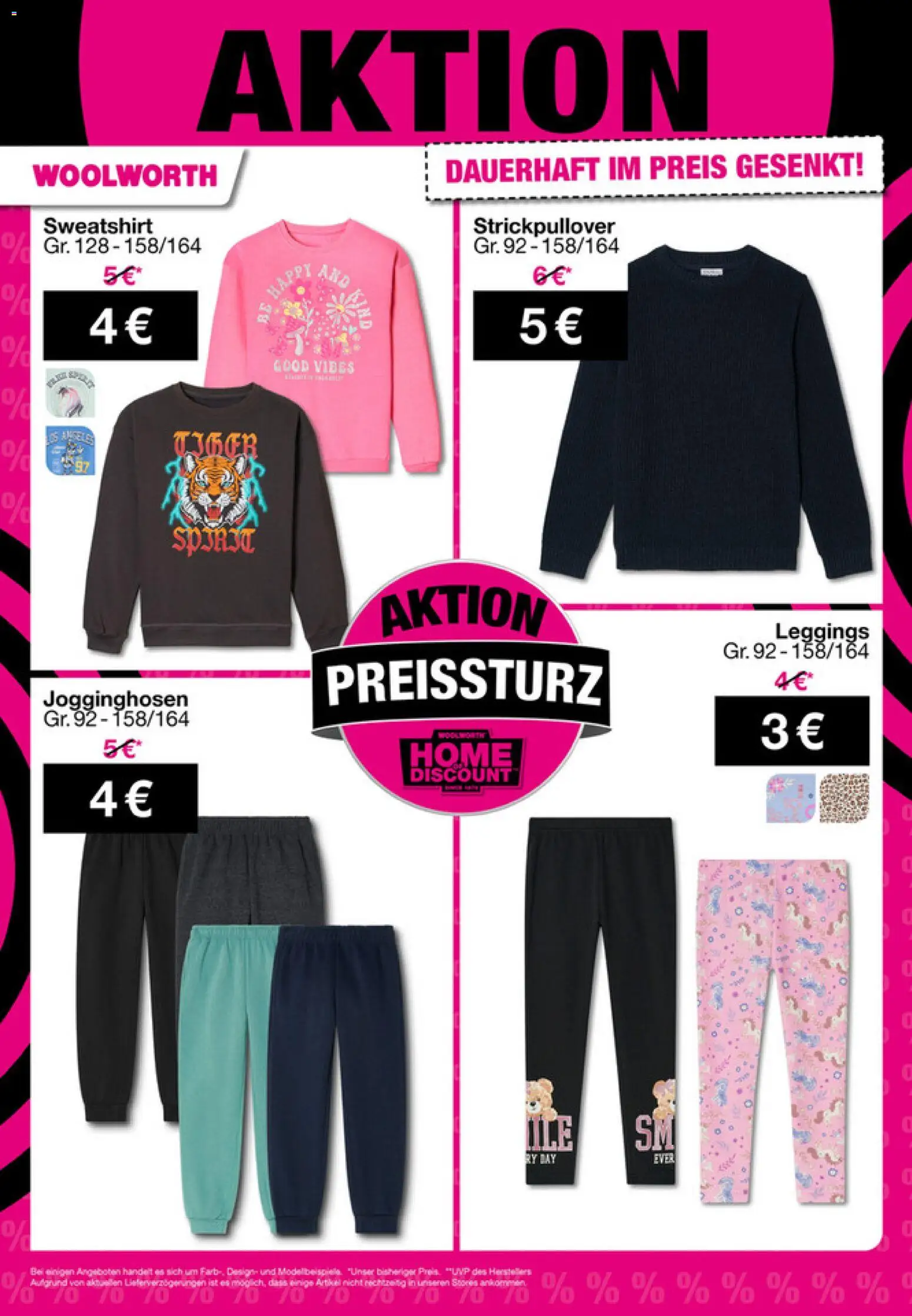 Woolworth Unser neuer Prospekt  – gültig ab 31.10.2025 | Seite: 50 | Produkte: Sweatshirt, Leggings