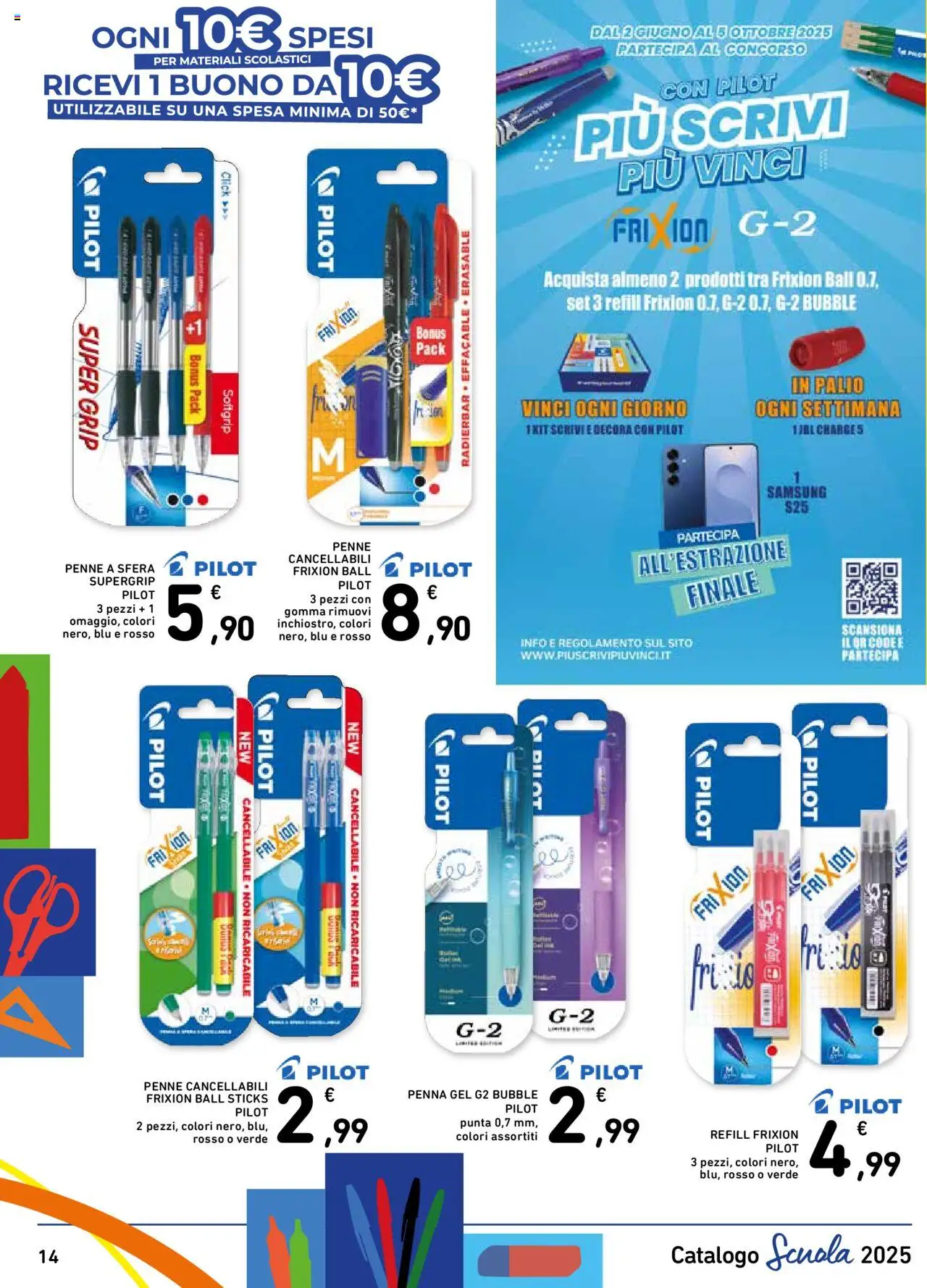 Volantino Spazio Conad del 22.08.2025 | Pagina: 14 | Prodotti: Penne, Samsung
