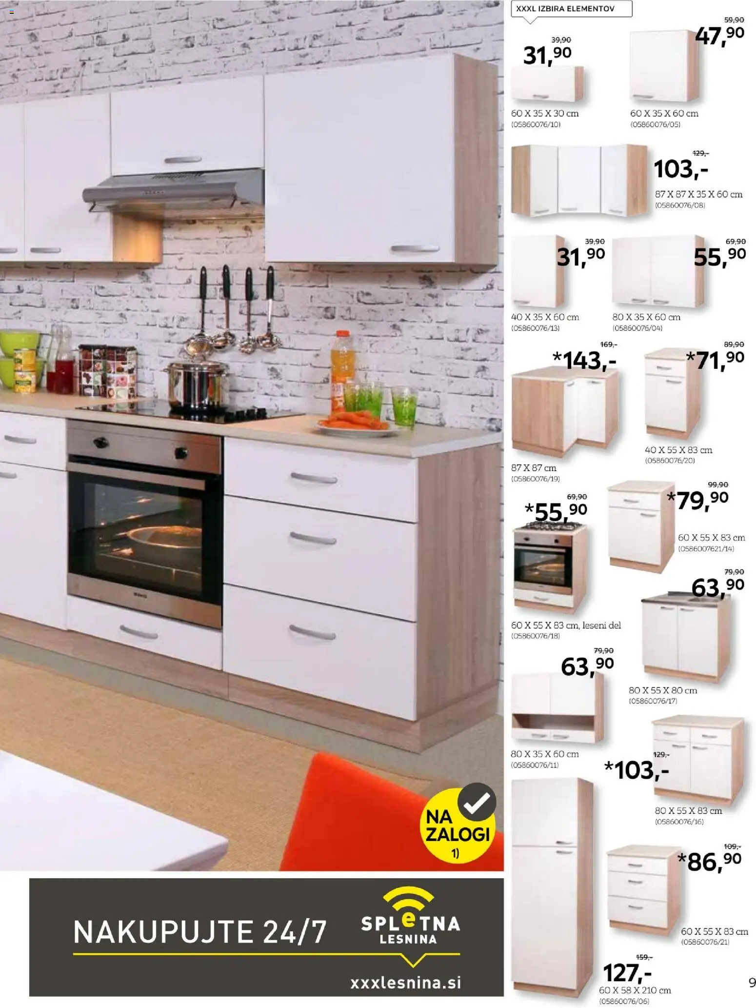 Novi XXXL Lesnina katalog ponudbe – veljaven od 01.12.2025 | Stran: 9