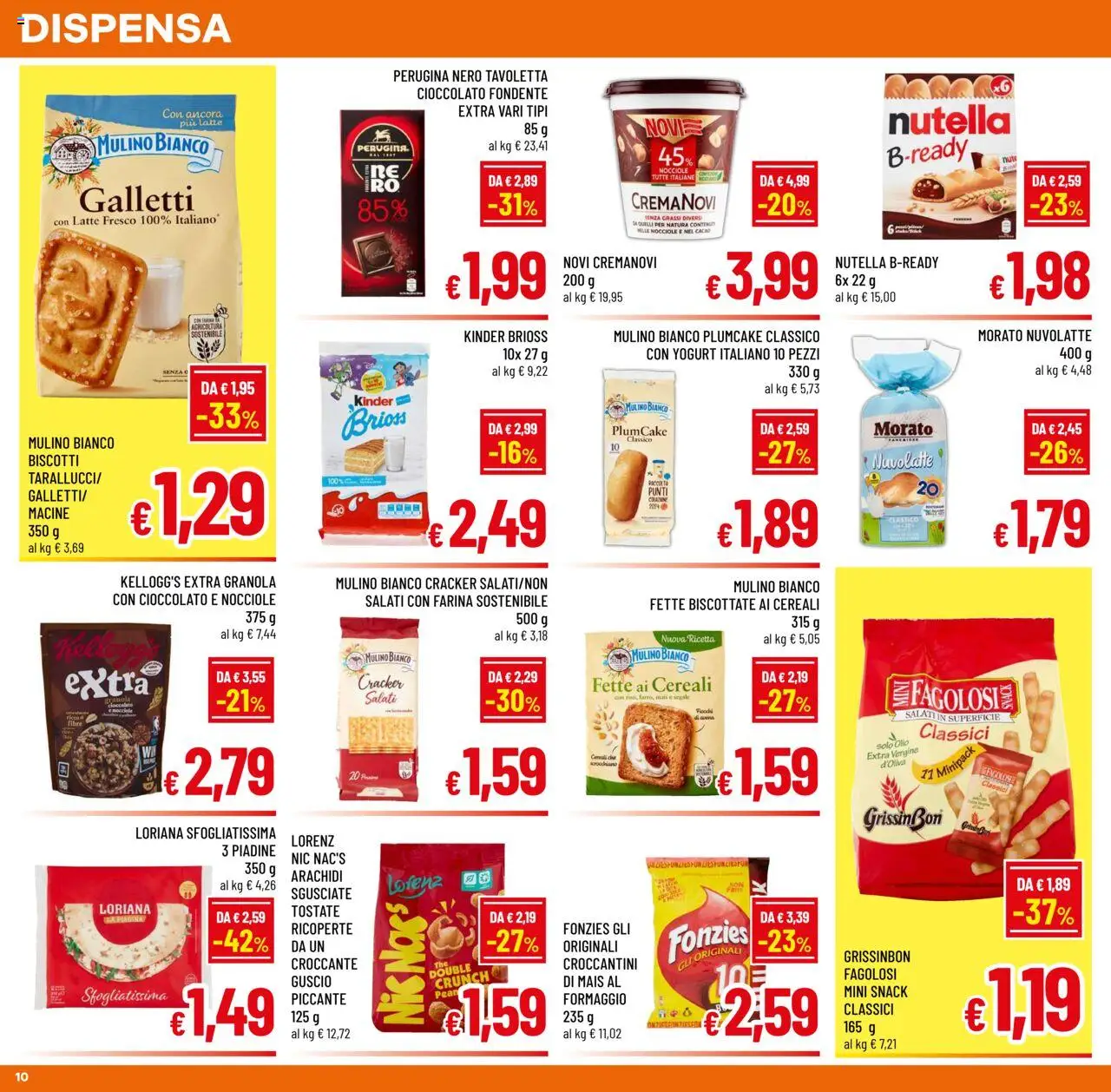 Volantino A&O del 15.09.2025 | Pagina: 10 | Prodotti: Latte, Olio, Piadina, Plumcake
