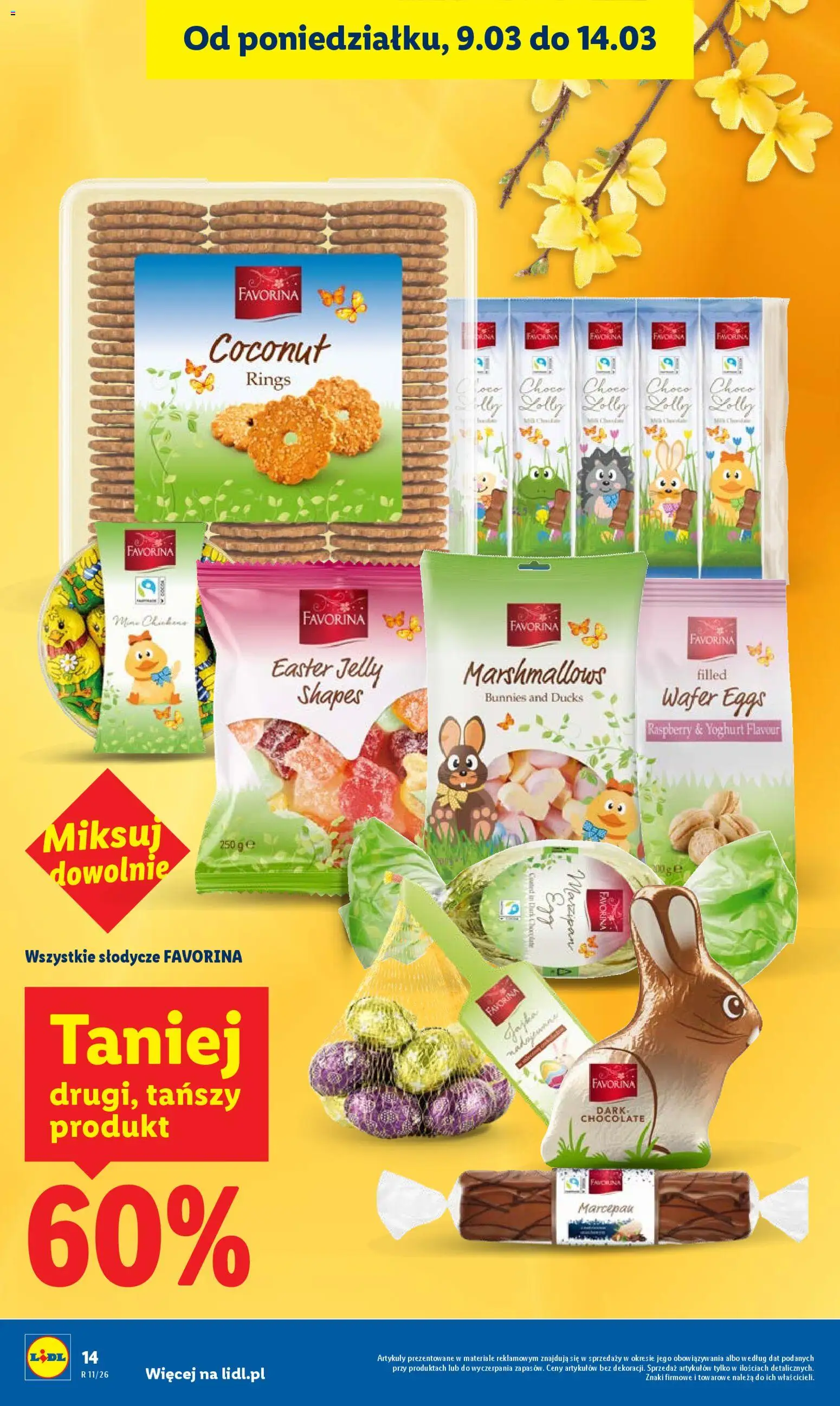 Lidl Polsko leták od 12.03.2026 | Strana: 14 | Produkty: Marshmallows