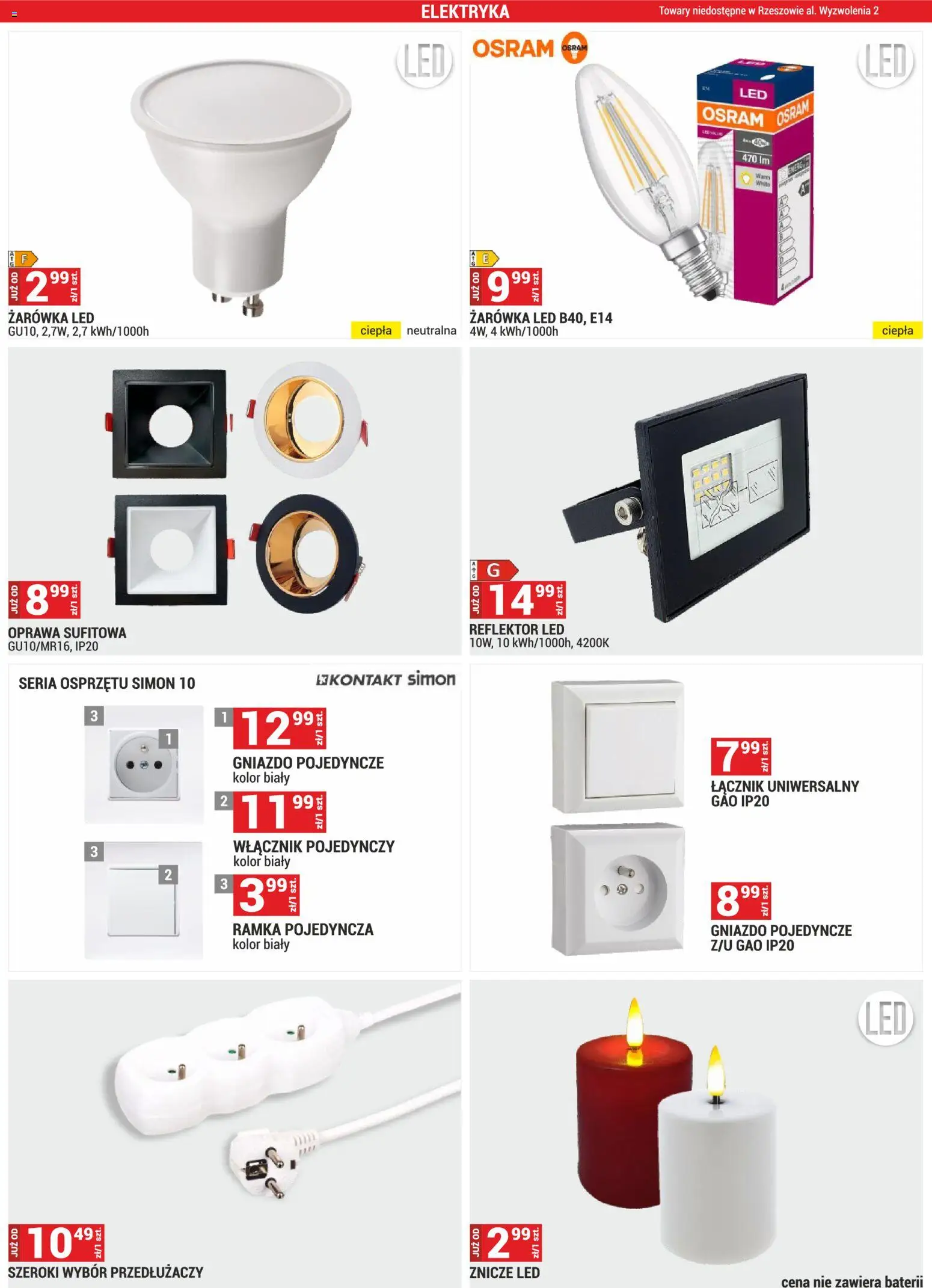 Merkury Market Gazetka od 01.11.2025 | Strona: 4 | Produkty: Znicze, Ramka