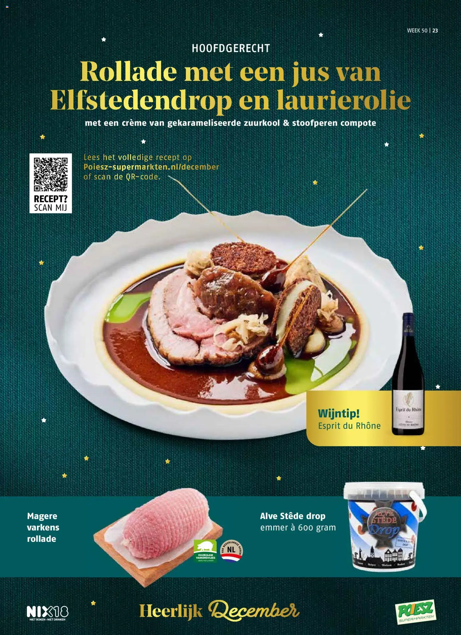 {H1} | Pagina: 23 | Producten: Varkensvlees, Kokusz, Crème