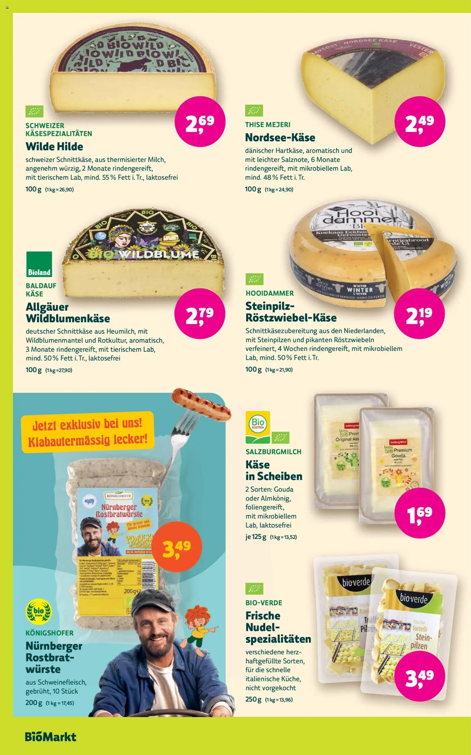 BioMarkt Prospekt – gültig ab 05.11.2025 | Seite: 6 | Produkte: Käse, Gouda