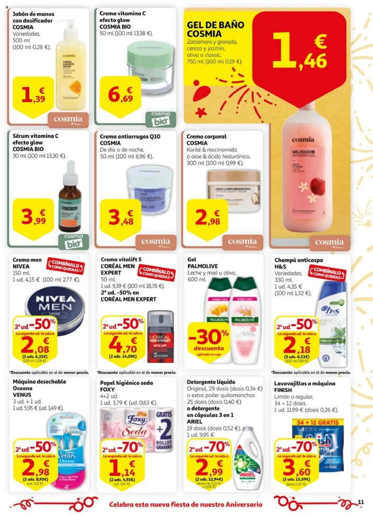 Alcampo - SM Arroyomolinos  │ válido desde el 03.06.2025 | Página: 11 | Productos: Quitamanchas, Detergente, Sérum, Crema