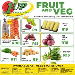 1UP Cash & Carry specials catalogue – valid from 30.01.2026