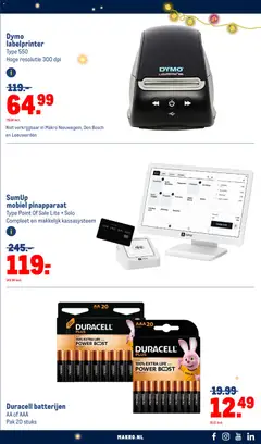 Makro - Folder - Voorbeeld van een folder van Makro, geldig van 03.12.2025 | Pagina: 83 | Producten: Gelato, Boost, Batterijen, Mobiel