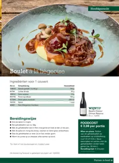 Sligro - M - Resto bistro favourite dish - Voorbeeld van een folder van Sligro, geldig van 08.10.2025 | Pagina: 39 | Producten: Gehakt, Rozijnen, La, Gyors rizs