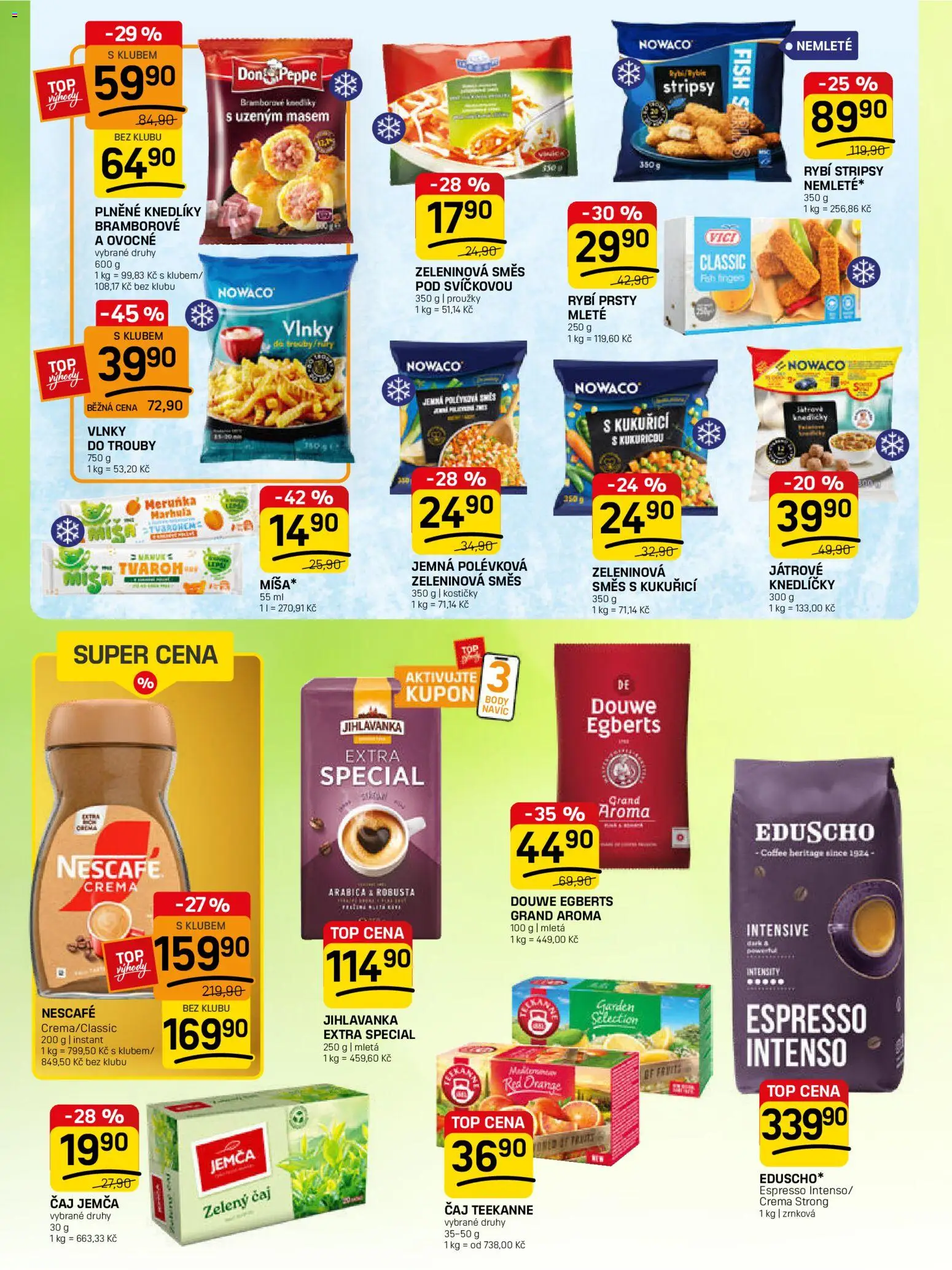 Flop leták - FlopTop od 04.02.2026 | Strana: 7 | Produkty: Teekanne, Jihlavanka, Douwe Egberts, Nescafé