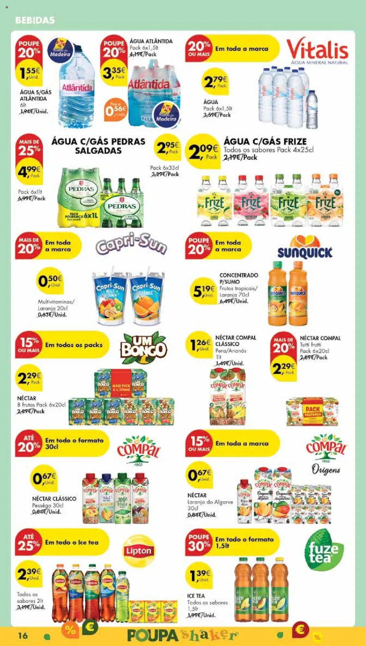 Pingo Doce Poupe Esta Semana Madeira │ válido de 12.08.2025 | Página: 16 | Produtos: Agua, Água mineral
