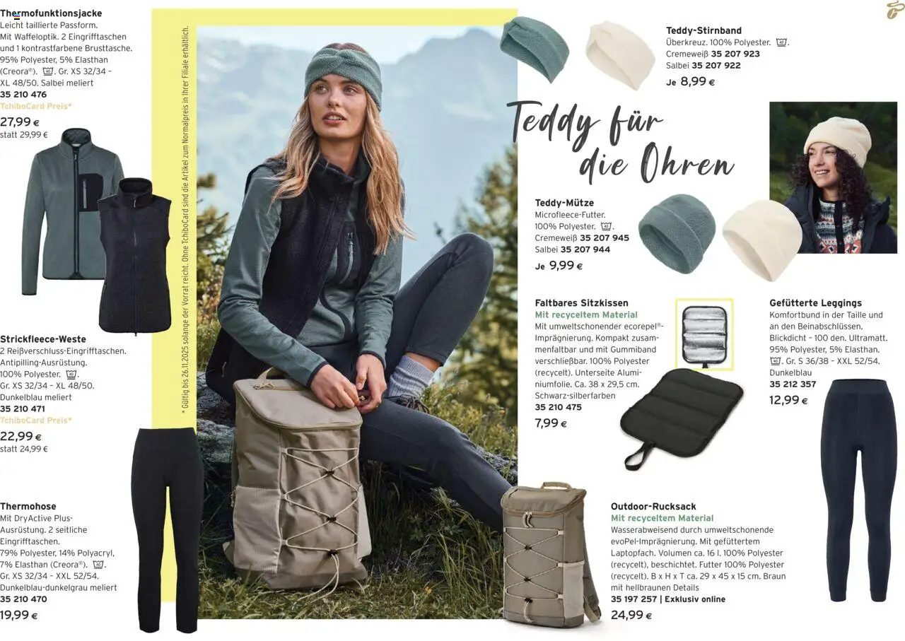 Tchibo Eduscho - Tchibo Magazin gültig ab 13.10.2025 | Seite: 13 | Produkte: Leggings