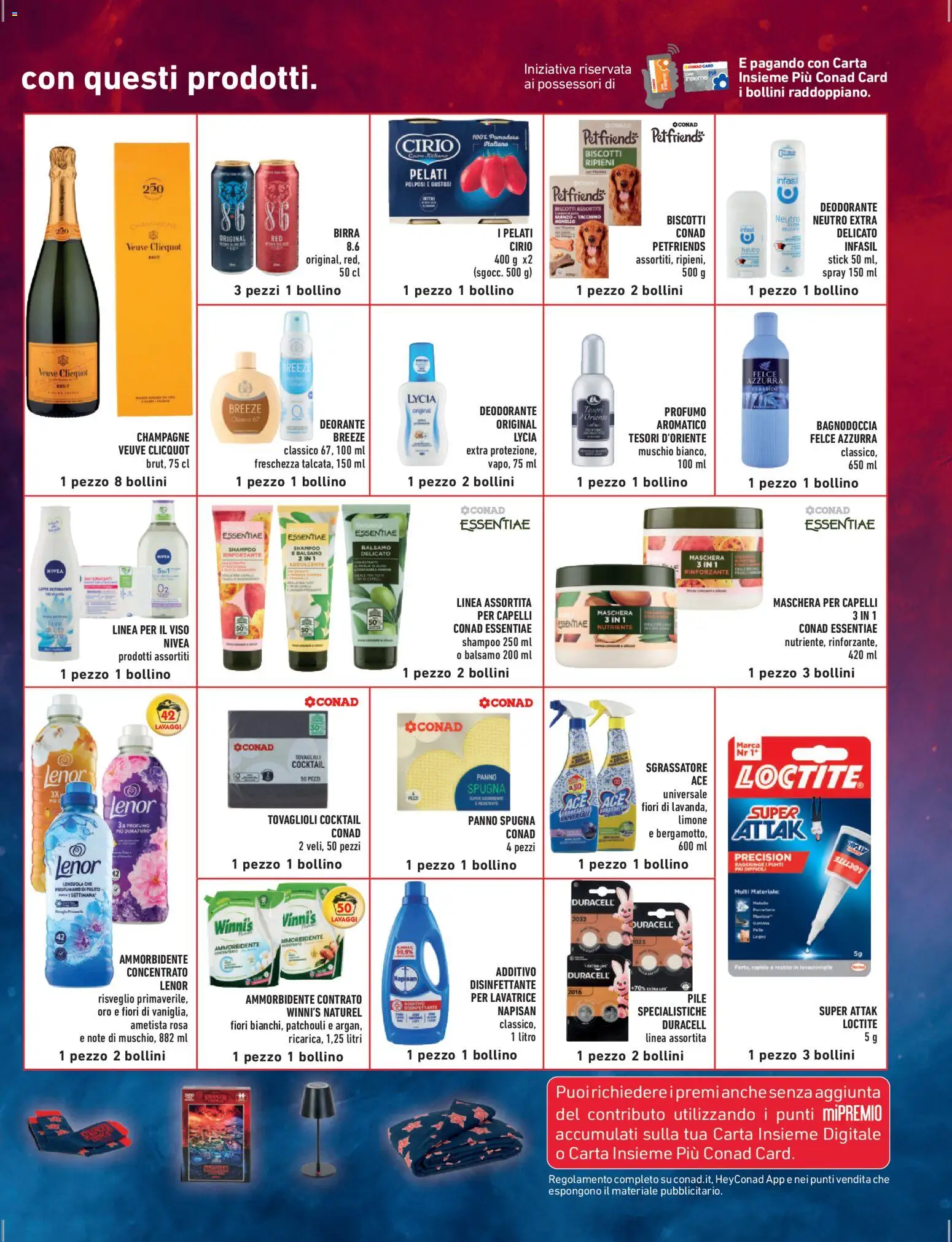 Volantino Conad del 21.11.2025 | Pagina: 11 | Prodotti: Shampoo, Biscotti, Sgrassatore, Tacchino