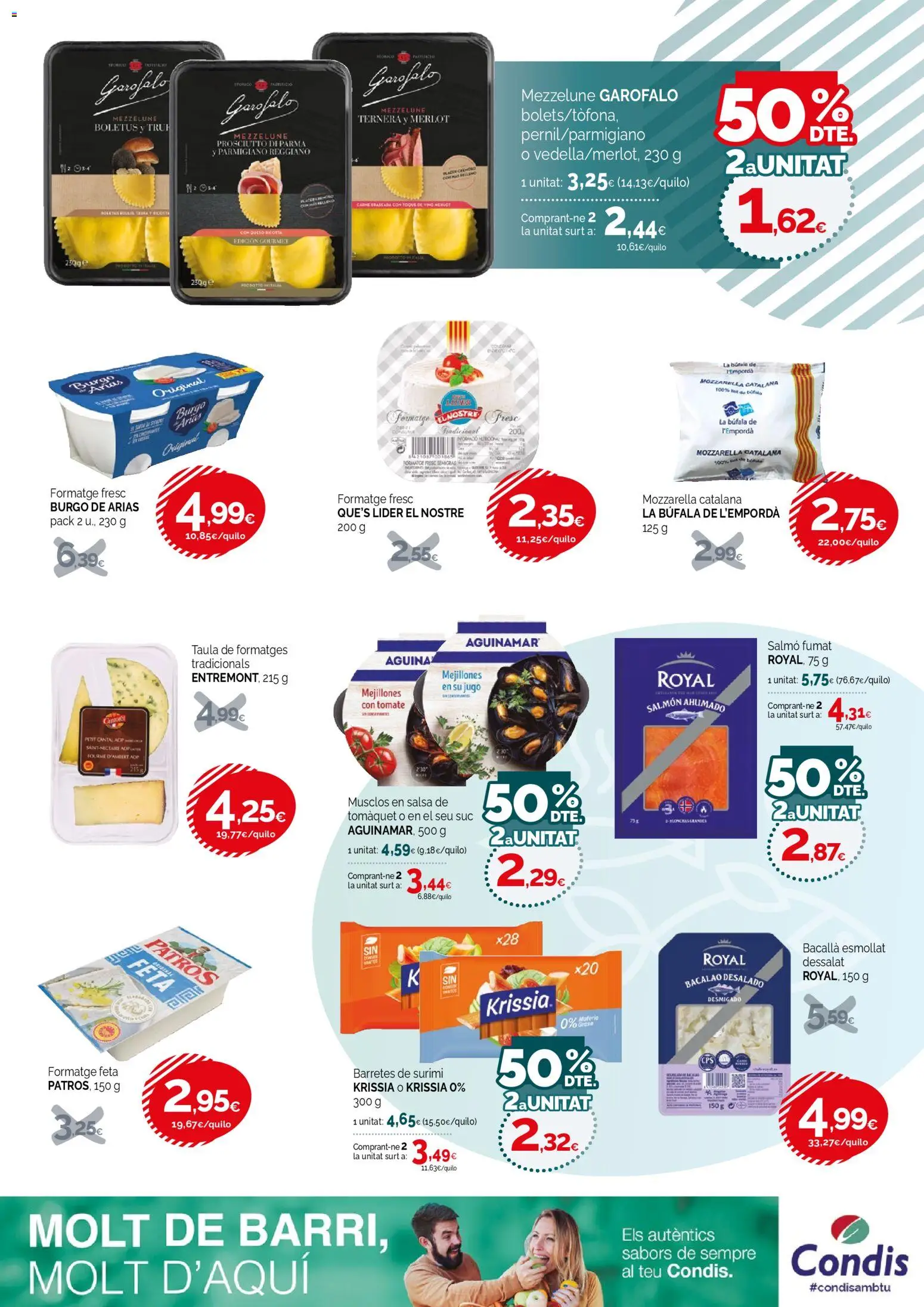 Condis - folleto life │ válido desde el 18.03.2026 | Página: 5 | Productos: Jugo, Vino, Salmón ahumado