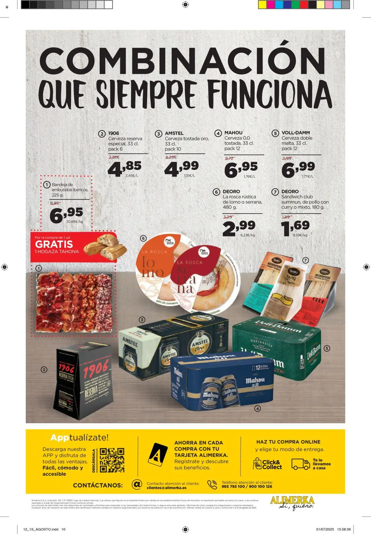 Alimerka folleto Castilla y León │ válido desde el 04.08.2025 | Página: 12 | Productos: Té, Teléfono, Νυχτικό, Prensa
