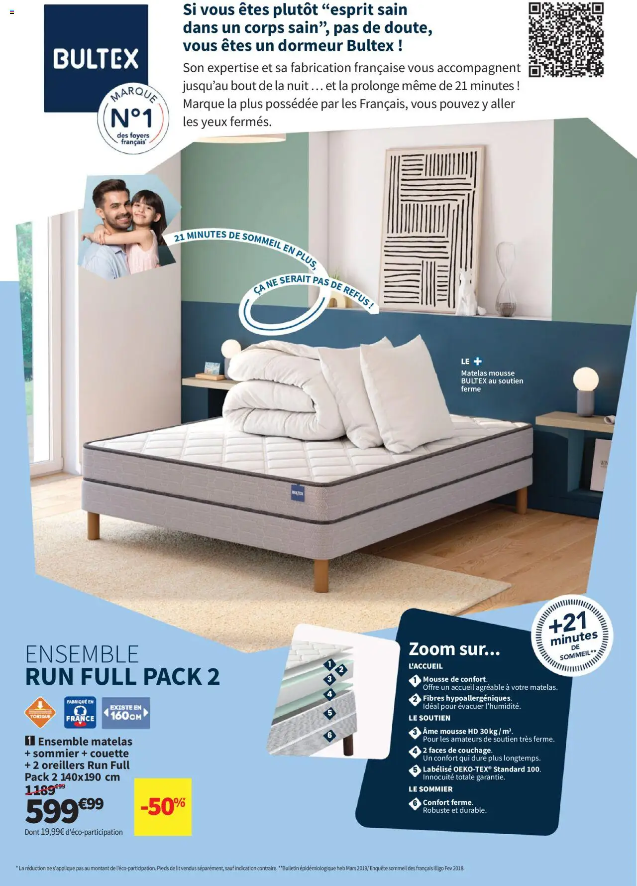  | Page: 18 | Produits: Mousse, Lit, Matelas, Couette