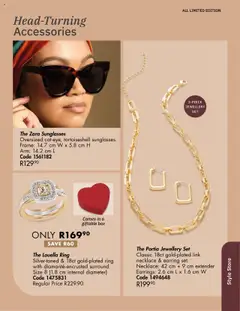 New Justine catalogue – valid from 01.09.2025 | Page: 72 | Products: Earrings, Sunglasses, Frame, Box