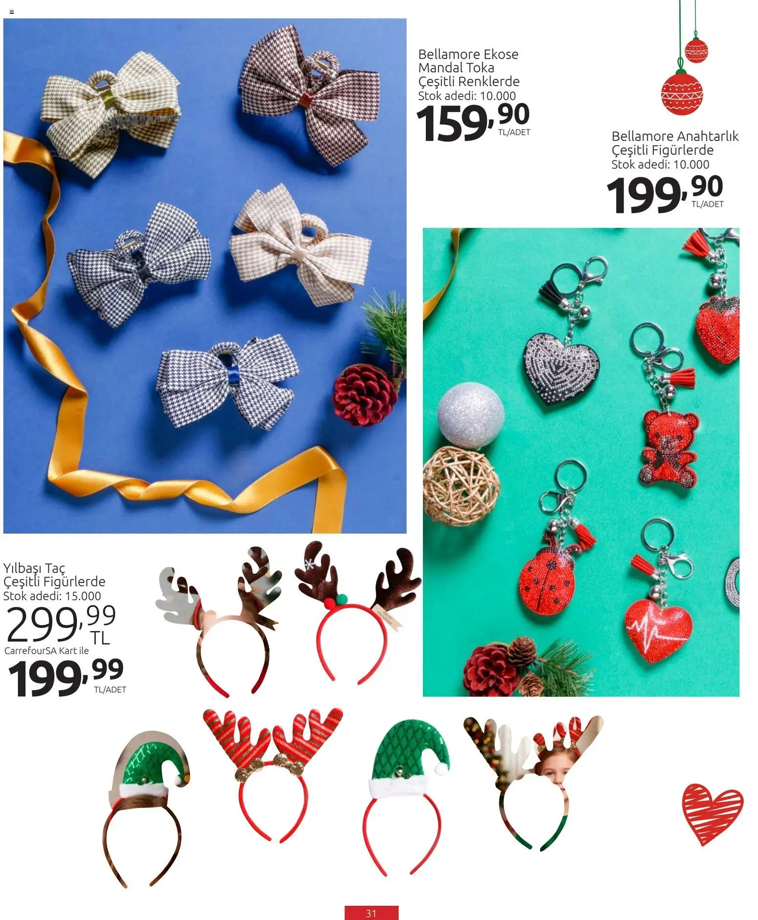 CarrefourSA Katalog Yeni Yılda ne lazımsa - 18.12.2025 tarihinden itibaren geçerlidir | Sayfa: 33