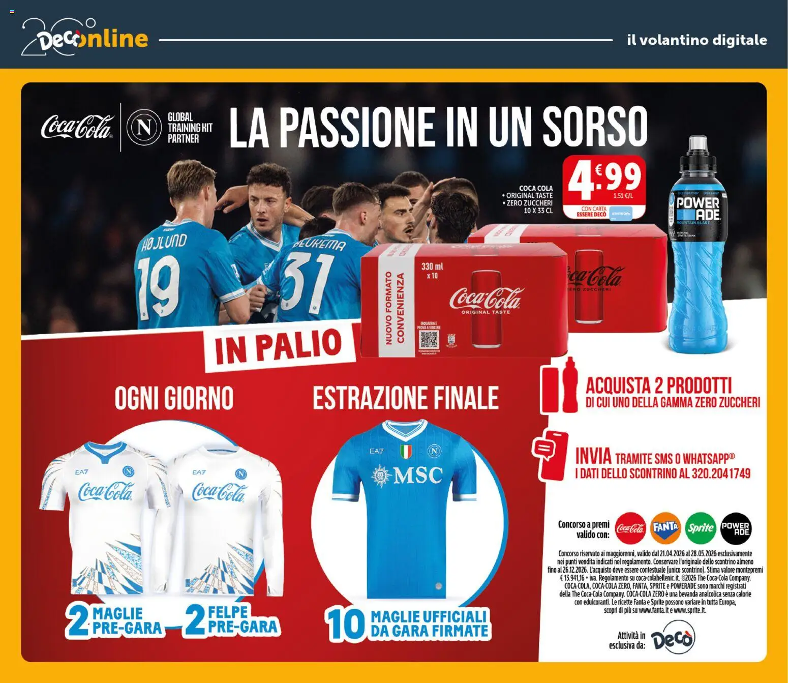 Volantino Decò del 21.04.2026 | Pagina: 29 | Prodotti: The, Fanta, Coca Cola