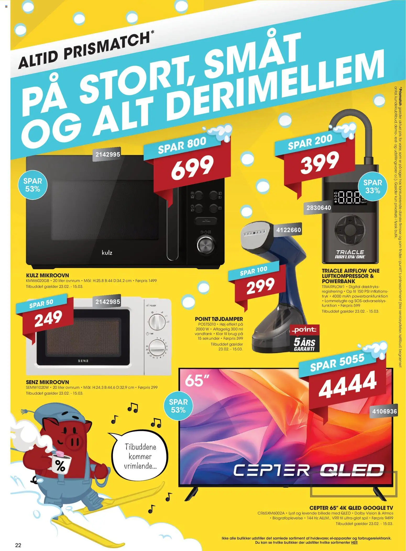 Punkt1 tilbudsavis – gyldig fra 23.02.2026 | Side: 22