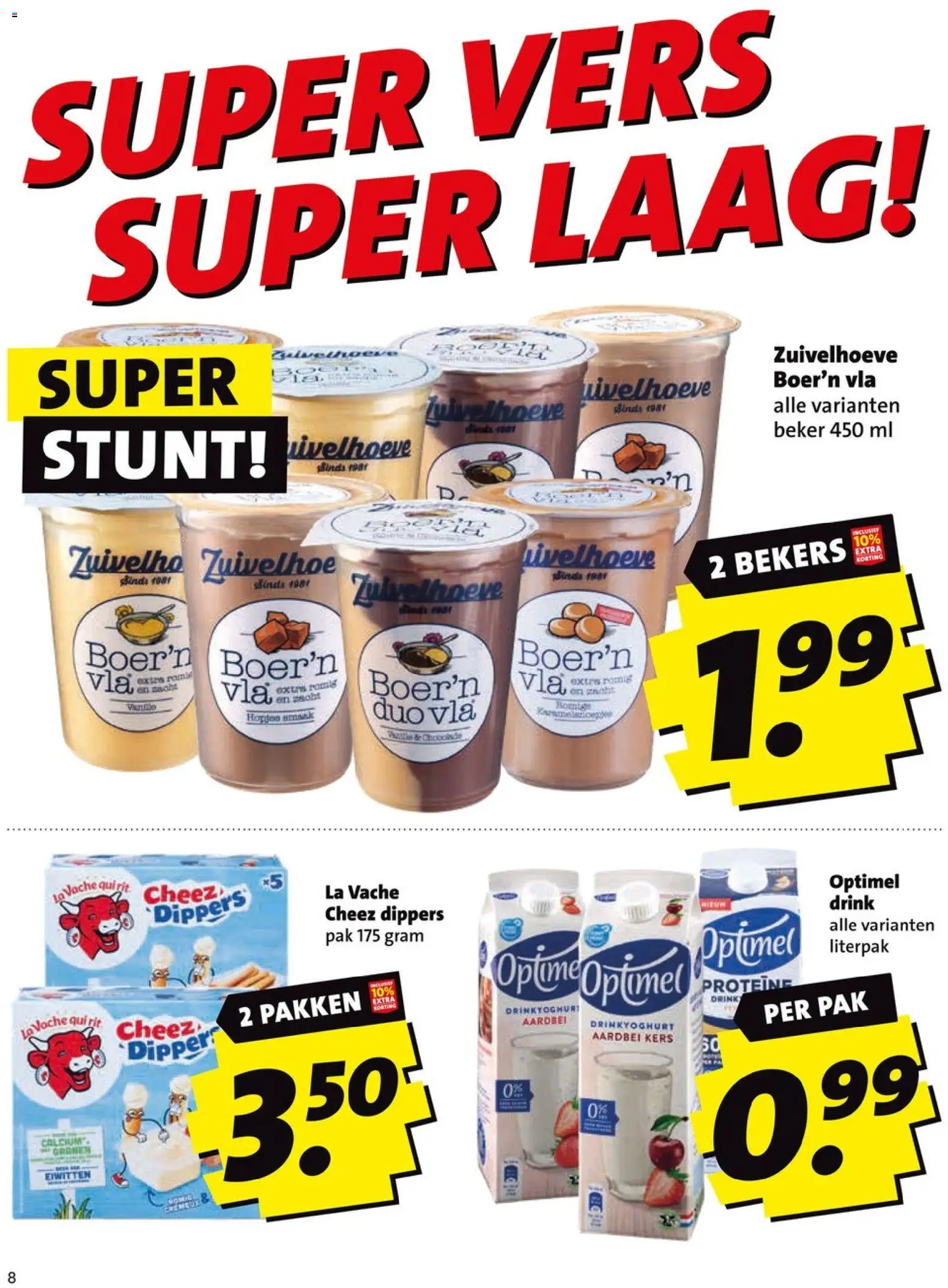 {H1} | Pagina: 8 | Producten: Beker, Granen, La, Aardbei