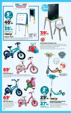 Hyper U - Prévisualisation de Hyper U - Prix bas de Noël valide à partir de 21.10.2025 | Page: 78 | Produits: Vélo, Bureau, Briques, Cadre