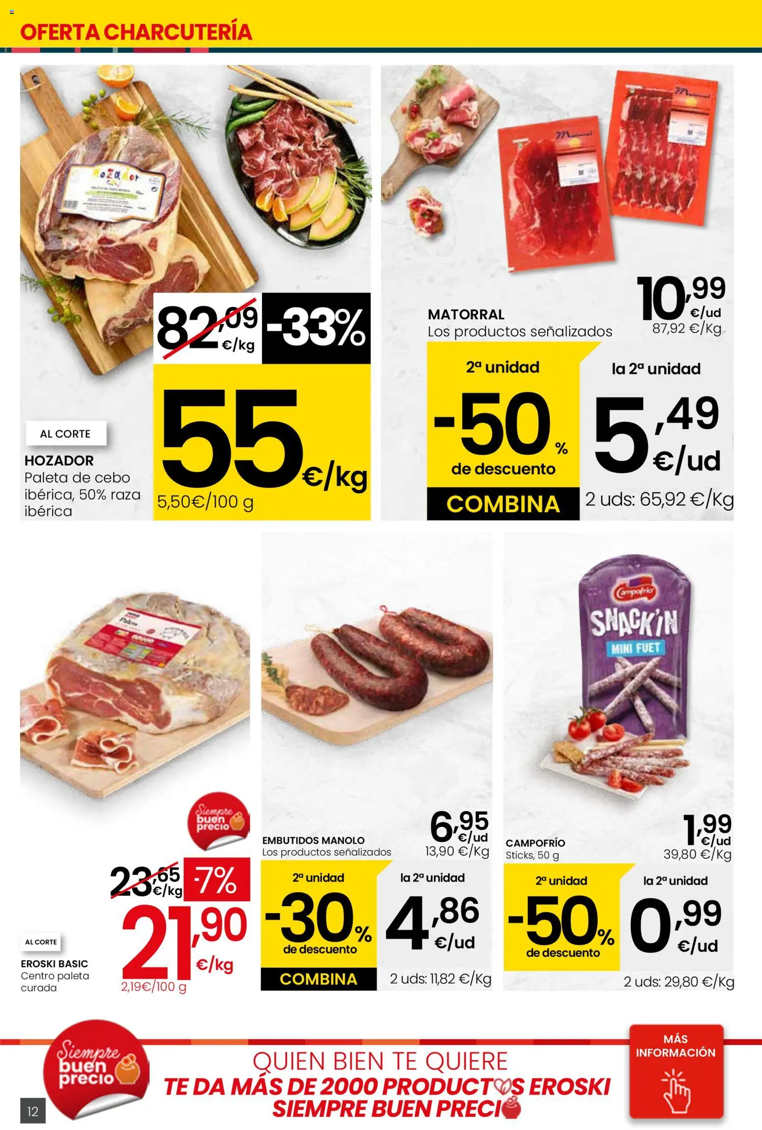 Eroski - Viste tu cesta de primavera Center │ válido desde el 26.02.2026 | Página: 12 | Productos: Té, Νυχτικό