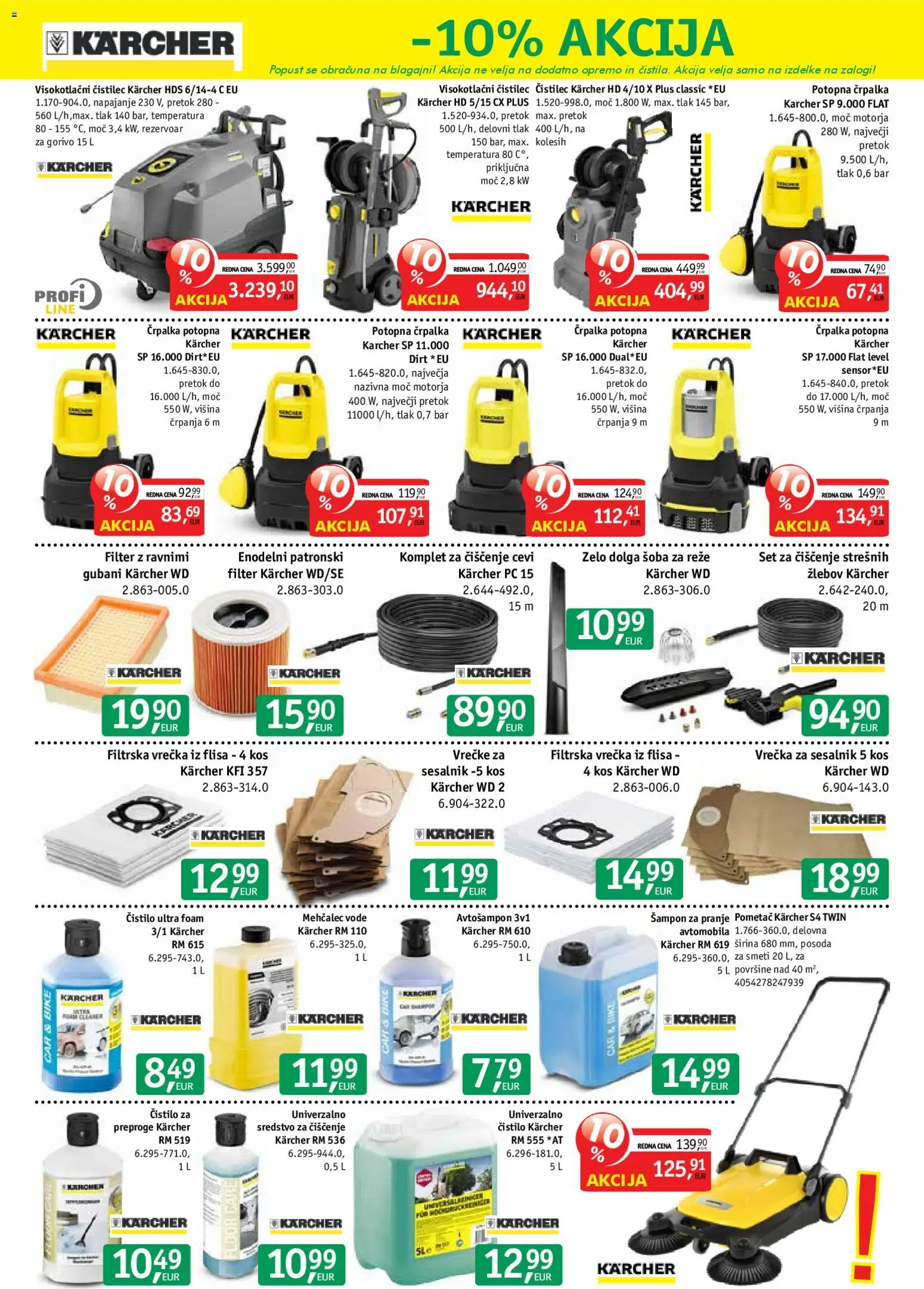 Novi Jager katalog ponudbe – veljaven od 22.04.2026 | Stran: 11 | Izdelki: Črpalka, Mehčalec, Kos, Sampon