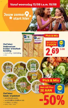  | Pagina: 20 | Producten: Zalm, Salade, Stokbrood, Knoflook