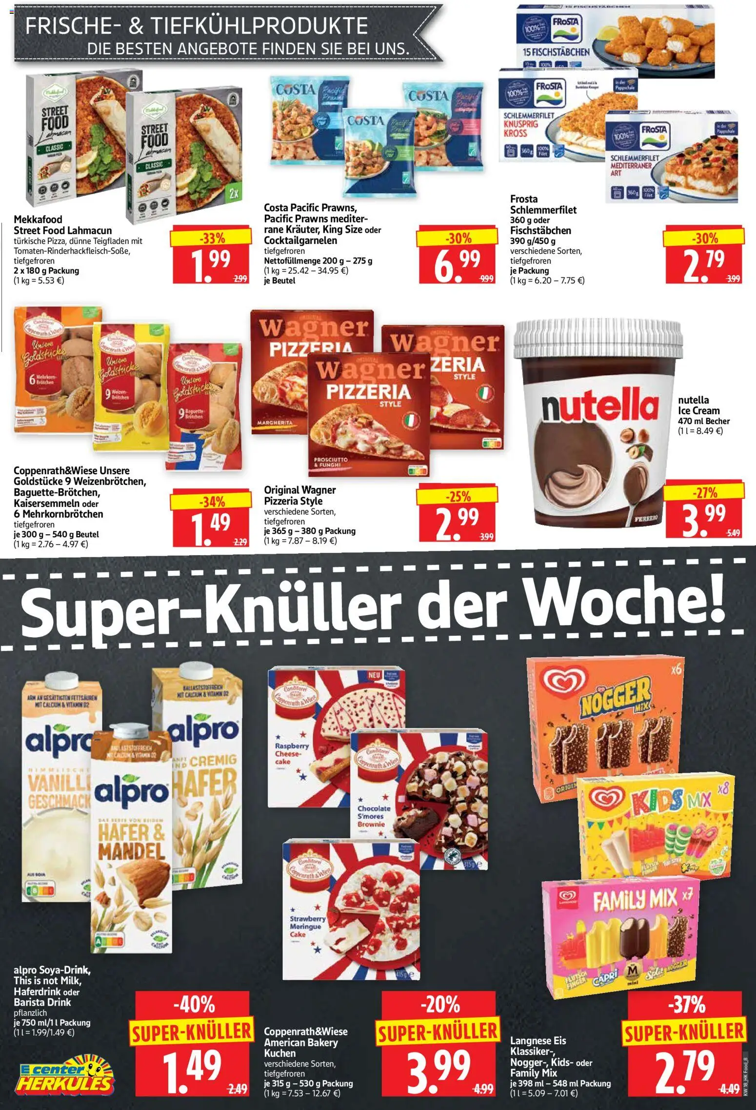 HERKULES Prospekt 	 – gültig ab 27.04.2026 | Seite: 8 | Produkte: Langnese, Nutella, Alpro, Fischstabchen