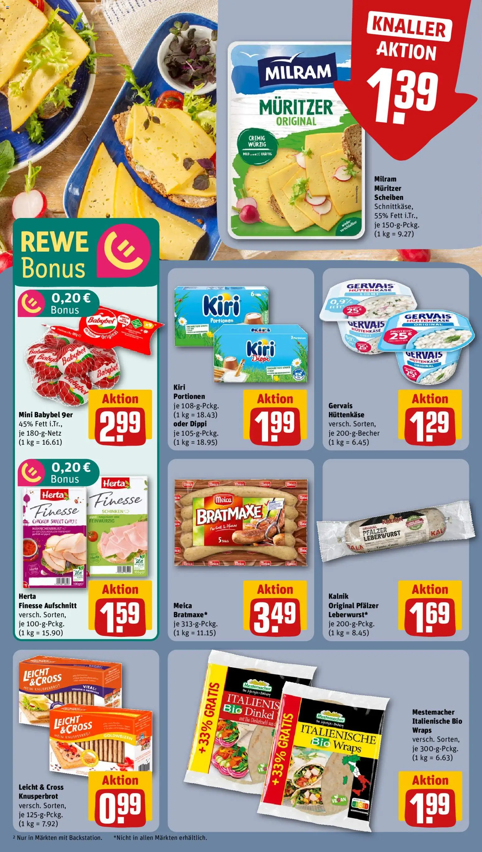 Rewe ihr Kaufpark Prospekt 	 – gültig ab 07.04.2026 | Seite: 10 | Produkte: Grill, Milram, Babybel, Schinken