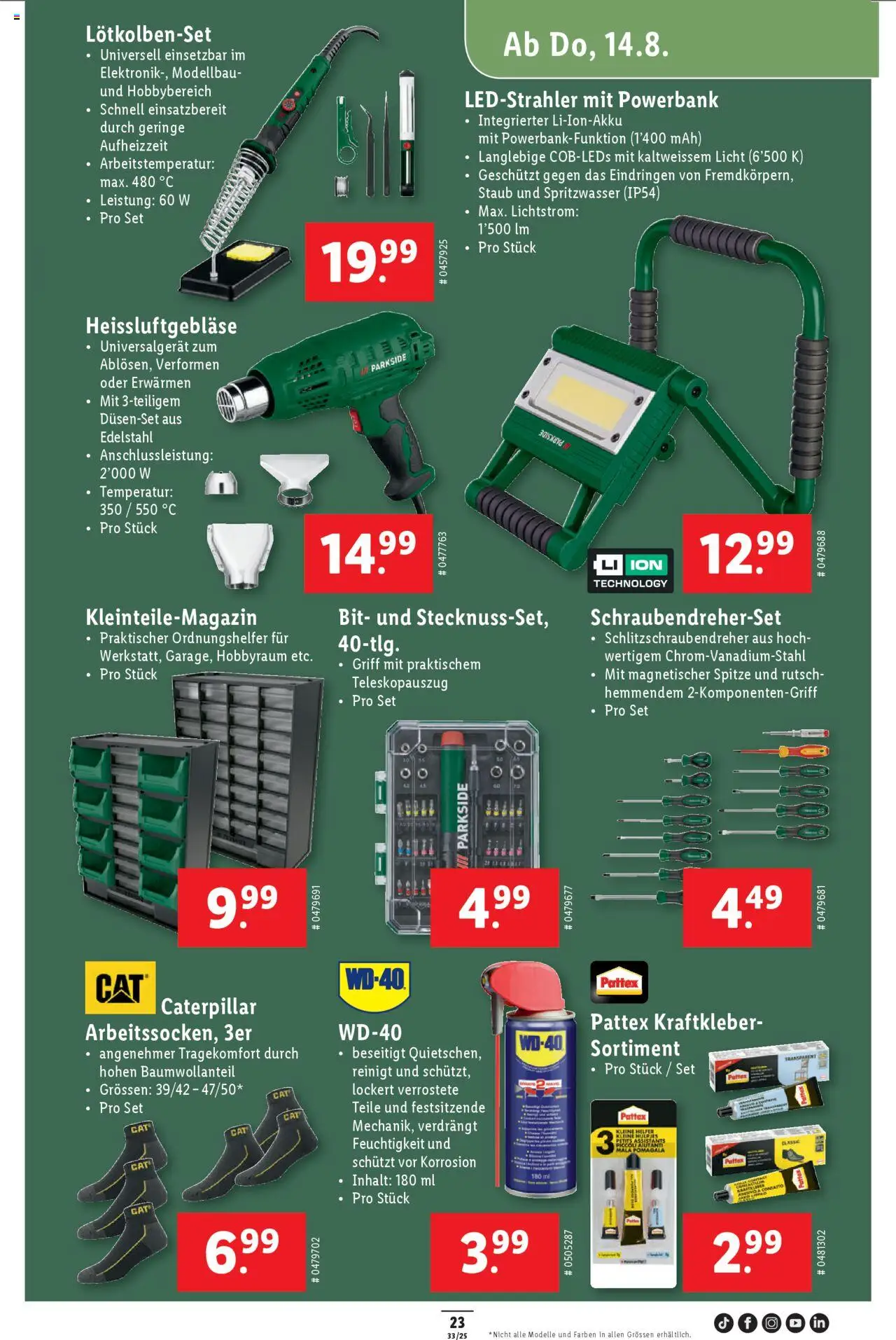 Lidl Aktionen ab 14.08.2025 | Seite: 25 | Produkte: Powerbank