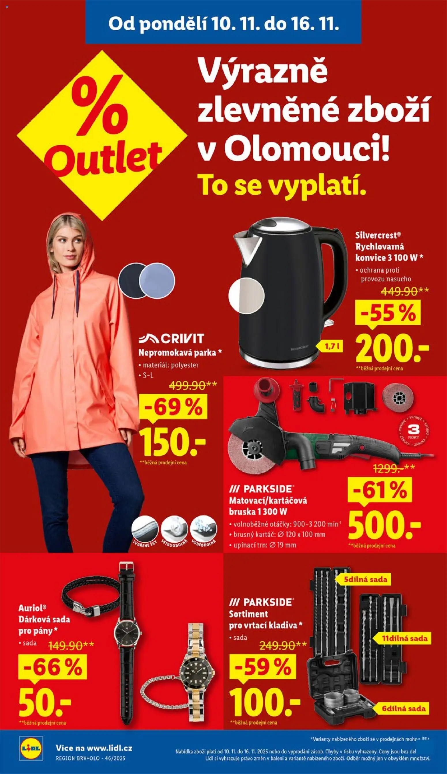 Lidl leták od 10.11.2025 | Strana: 7 | Produkty: Parkside, Bruska, Konvice, Kartáč