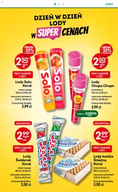 Żabka Gazetka od 02.07.2025 | Strona: 33 | Produkty: Lody koral, Lody