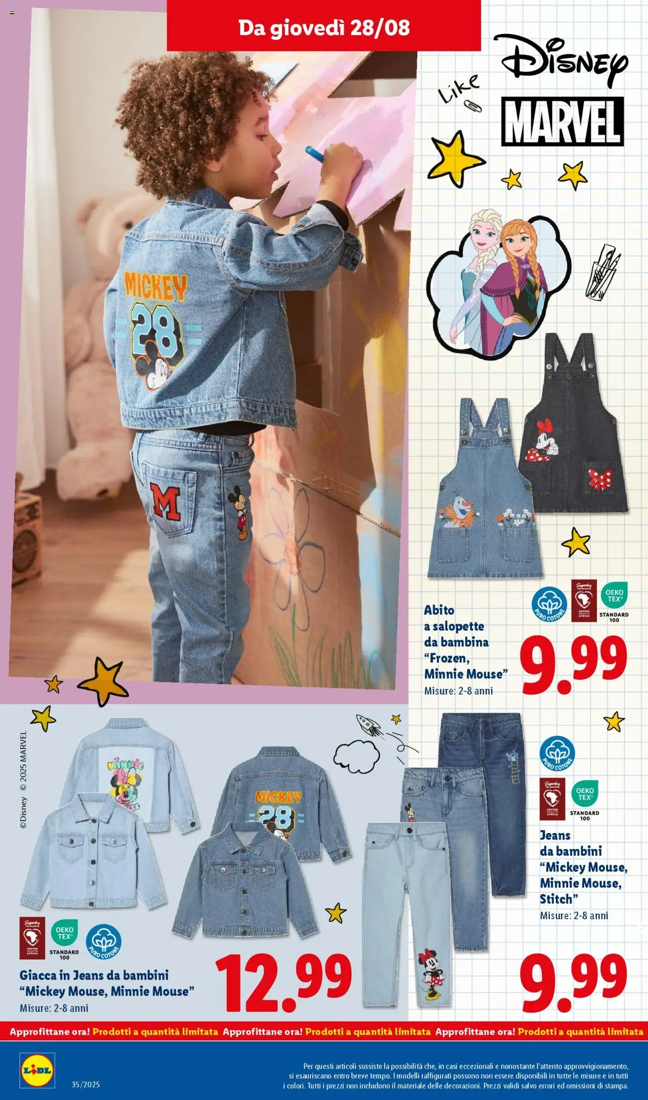 Volantino Lidl del 25.08.2025 | Pagina: 42 | Prodotti: Giacca, Abito, Jeans, Mouse