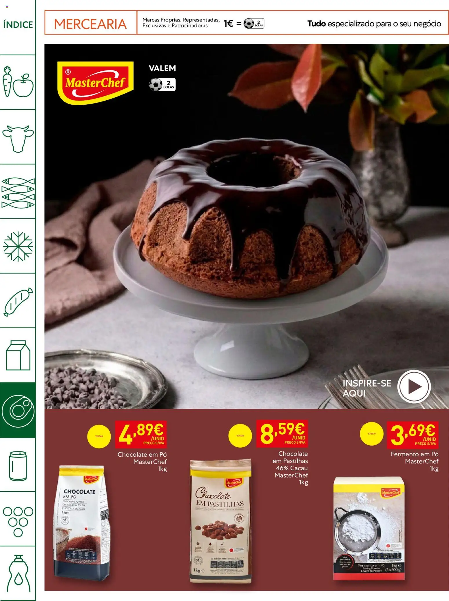 Recheio Horeca │ válido de 28.04.2026 | Página: 24 | Produtos: Pó, Chocolate