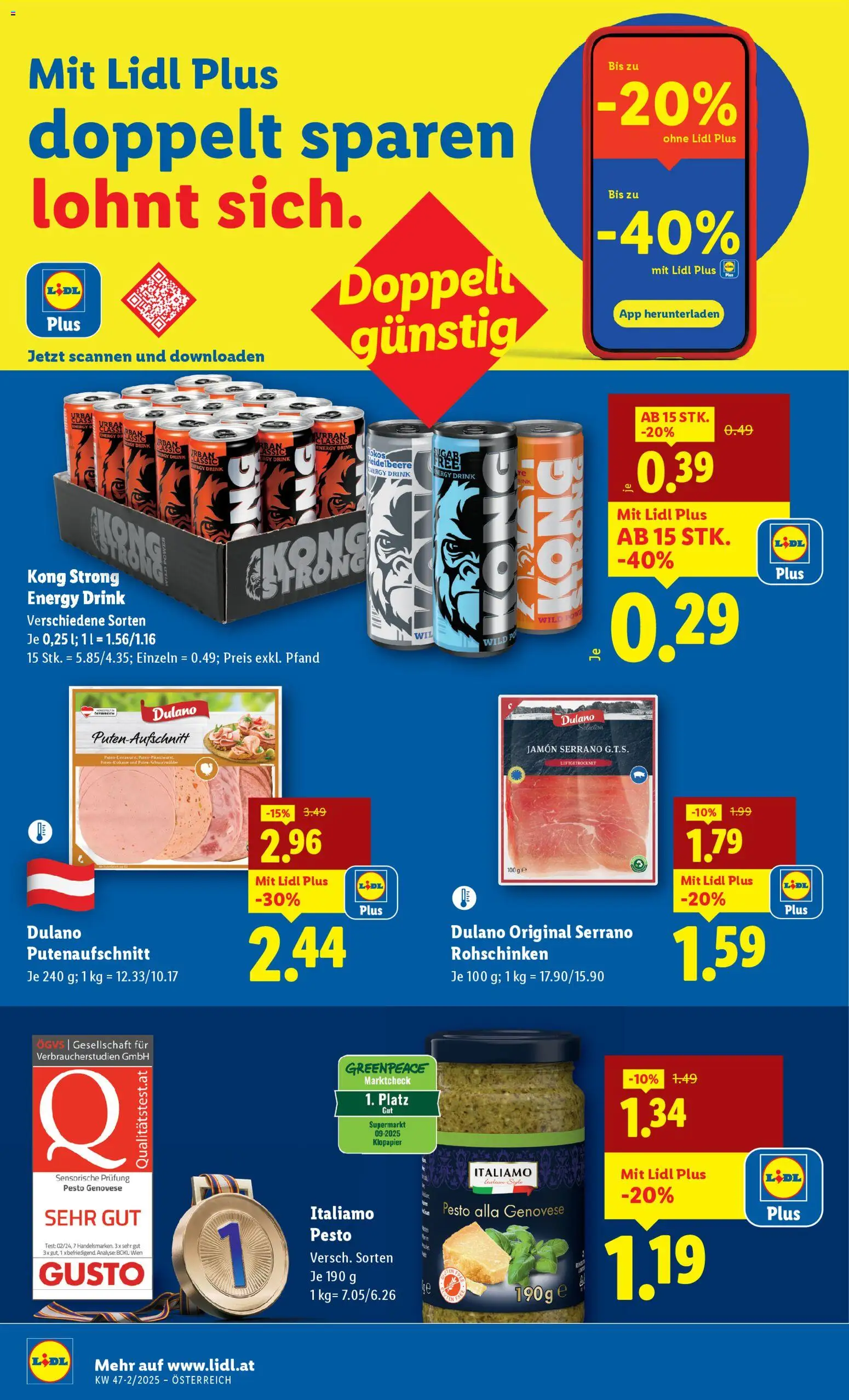 Lidl Flugblatt - Eisenstadt, Ebenfurth, Mattersburg gültig ab 20.11.2025 | Seite: 14