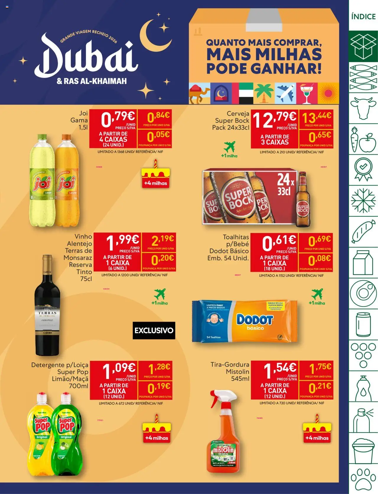 Recheio folheto │ válido de 21.10.2025 | Página: 3 | Produtos: Super bock, Detergente, Caixa, Cerveja