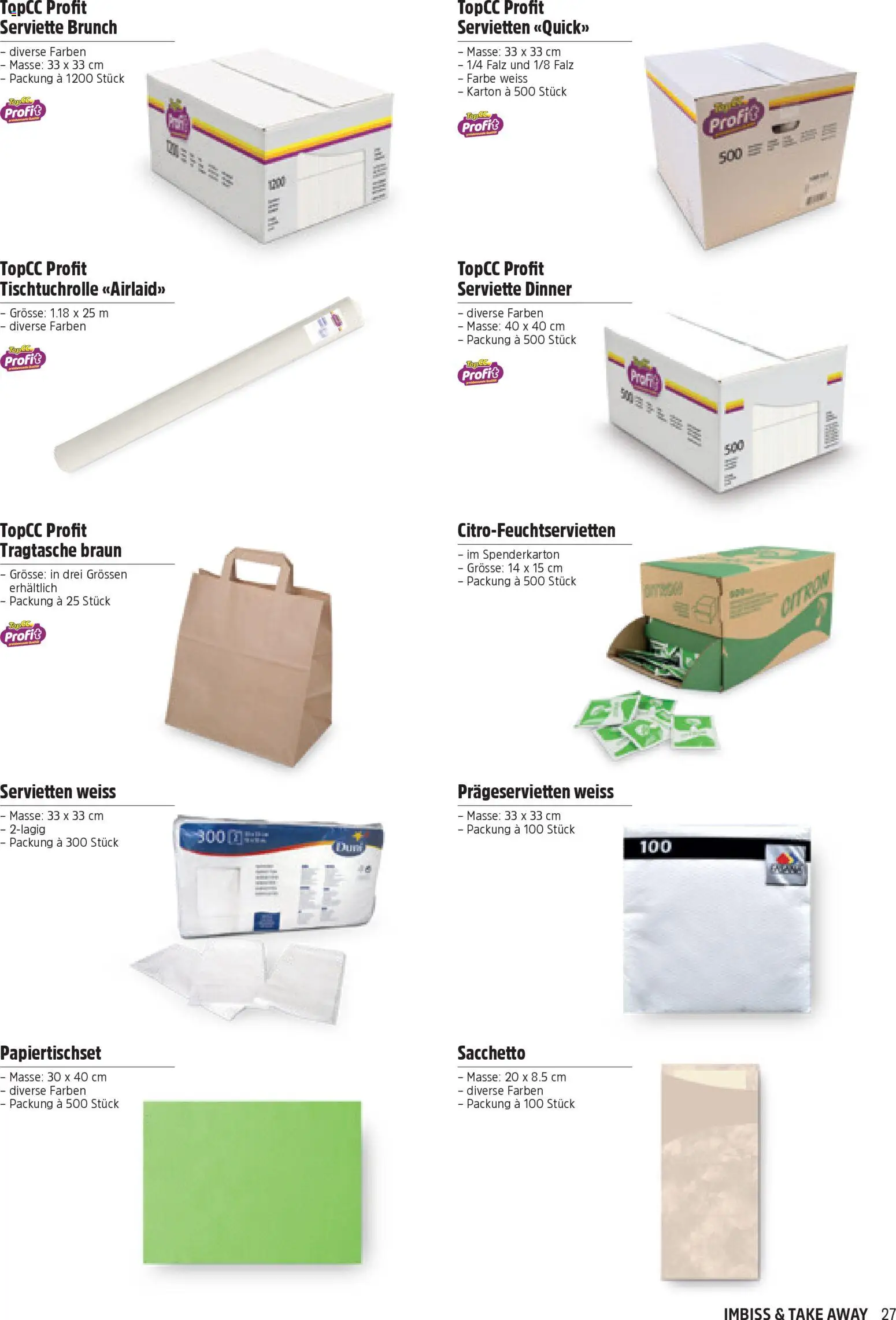 TopCC aktionen Imbiss & Take Away – gültig ab 31.03.2026 | Seite: 27 | Produkte: Top