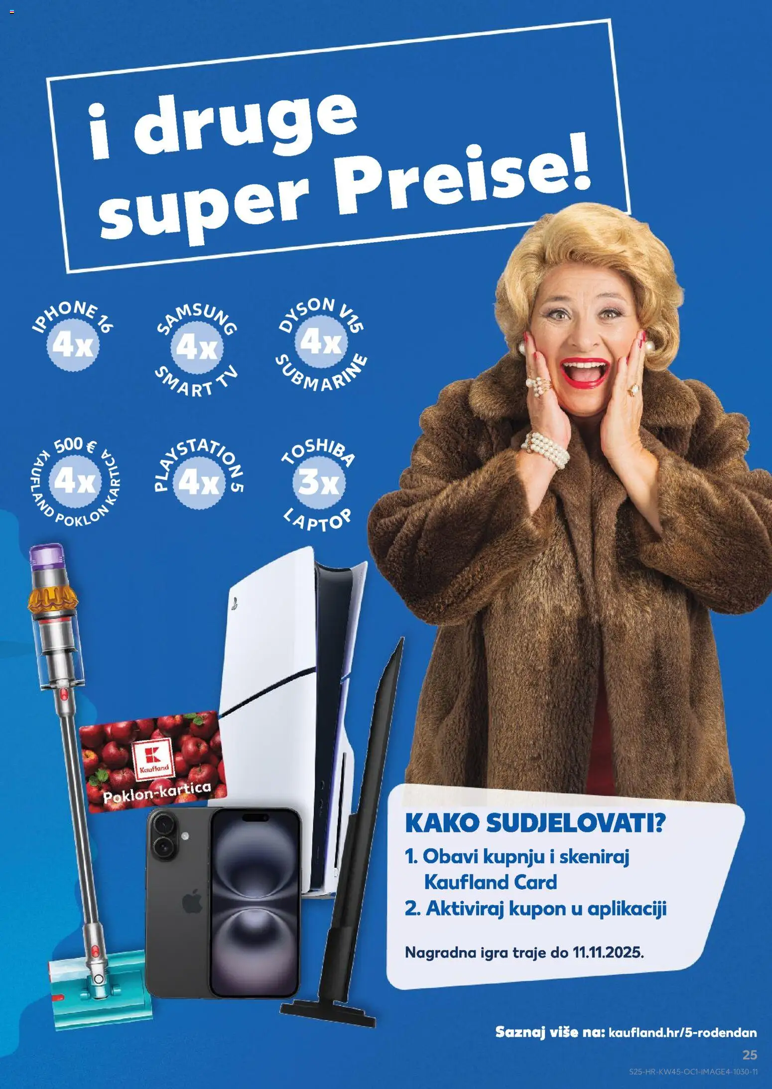 Kaufland katalog | vrijedi od 05.11.2025 | Stranica: 25 | Proizvodi: Smartphone, Tv, Playstation, Igra