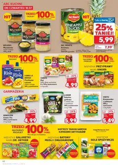 Kaufland gazetka od 10.07.2025 | Strona: 40 | Produkty: Musztarda, Musli, Sałatka, Przyprawy