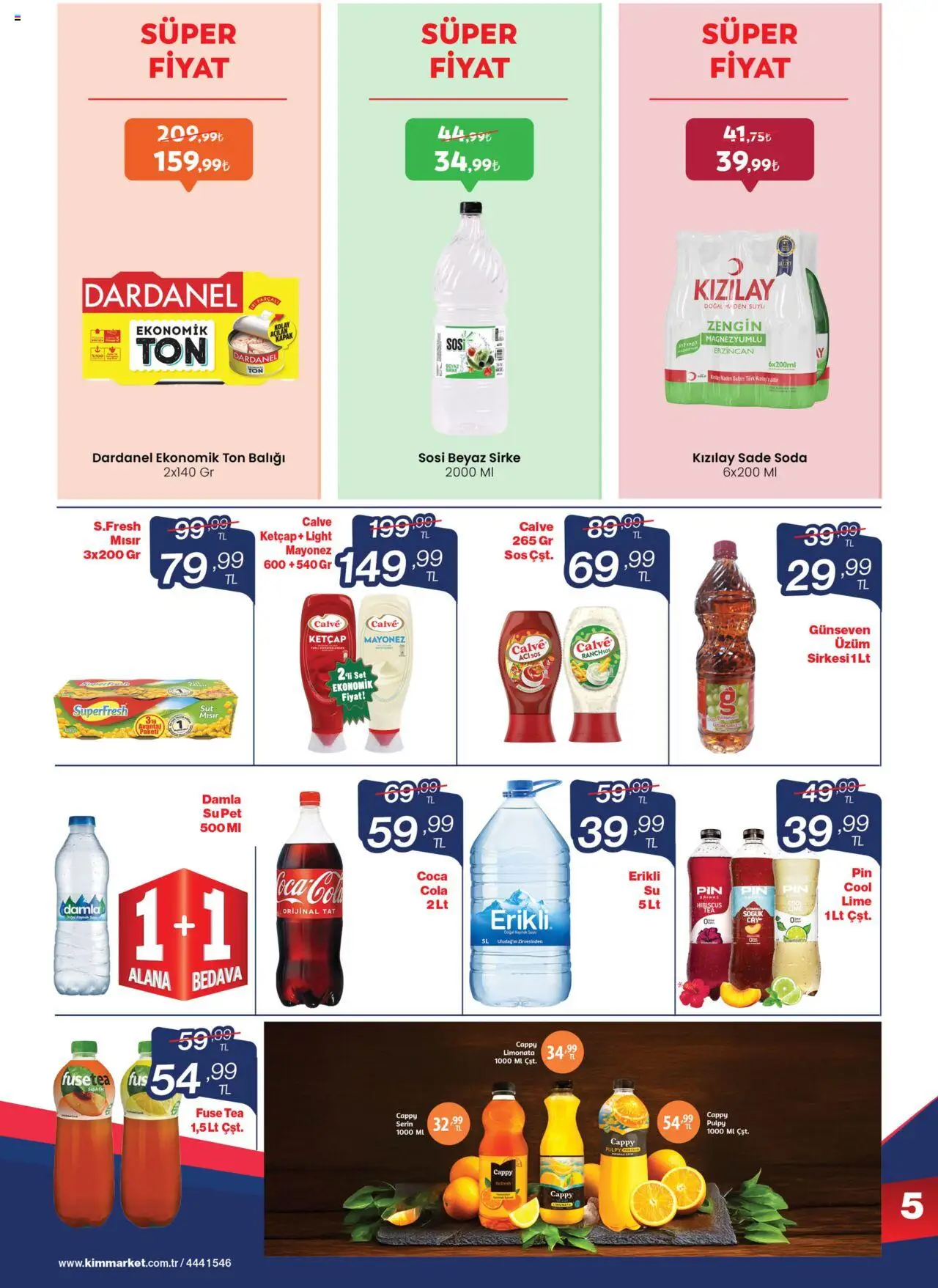 Kim Market Katalog - Marmara Insert - 15.08.2025 tarihinden itibaren geçerlidir | Sayfa: 5 | Ürünler: Sirke, Ketçap, Mayonez, Üzüm