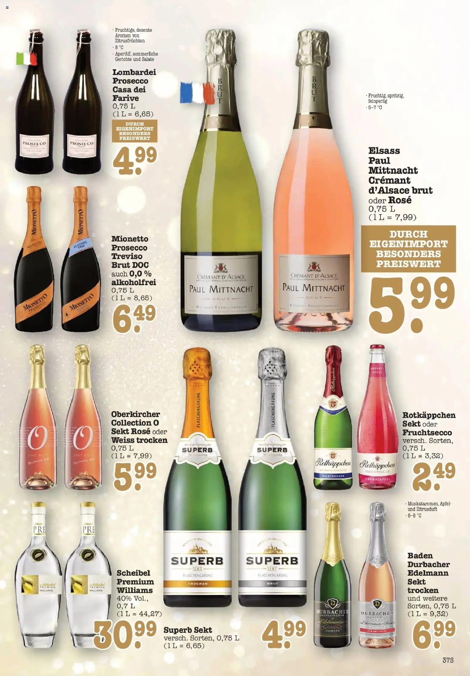 Edeka prospekt Bühlertal	 – gültig ab 15.12.2025 | Seite: 37 | Produkte: Rotkappchen sekt, Granatapfel, Sekt, Rotkäppchen