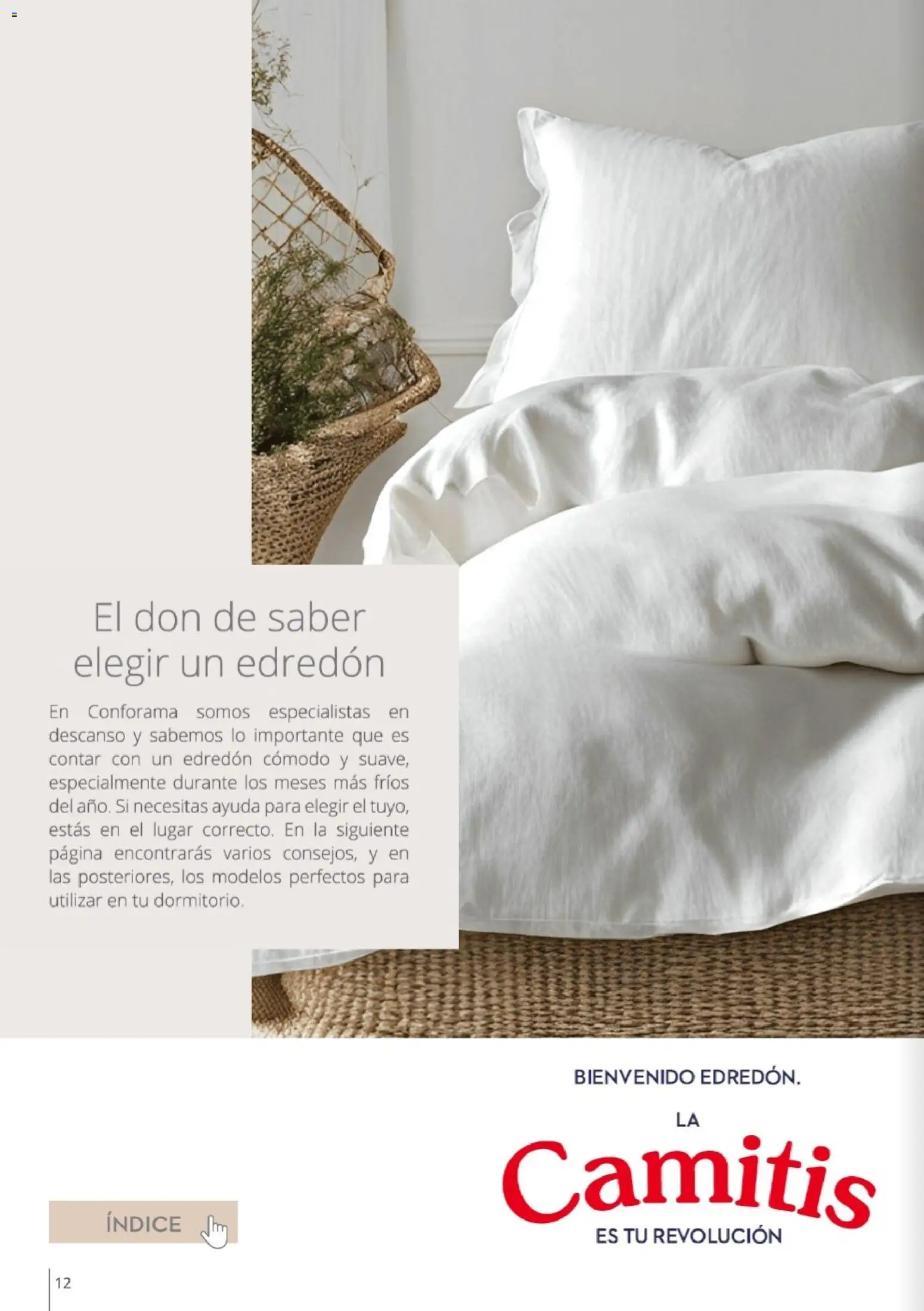 Conforama - Guía de textil 2026 │ válido desde el 05.02.2026 | Página: 12 | Productos: Edredón