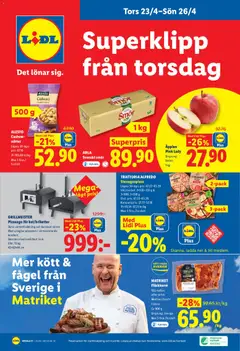 Lidl erbjudanden - Förhandsvisning av reklamblad från butik Lidl aktuell från 20.04.2026 | Sida: 28 | Produkter: Smör, Pizza, Äpplen, Nötter