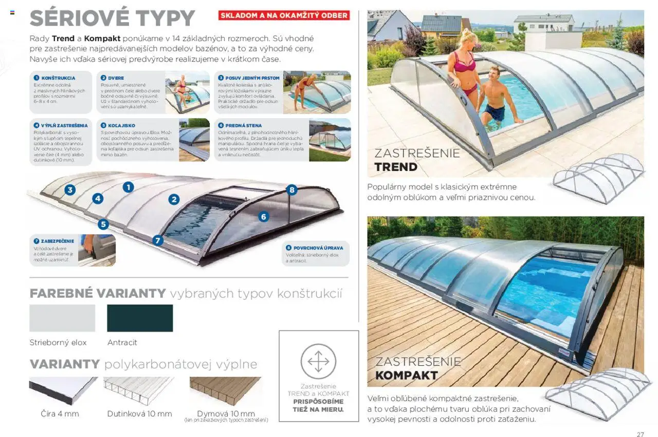 Mountfield prémiové bazény │ platný od 15.08.2025 | Strana: 27 | Produkty: Vchodové dvere, Dvere