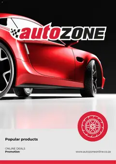Preview of AutoZone specials valid from 05.08.2025