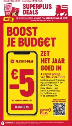 Delhaize folder week 2 - Voorbeeld van een folder van Delhaize, geldig van 08.01.2026