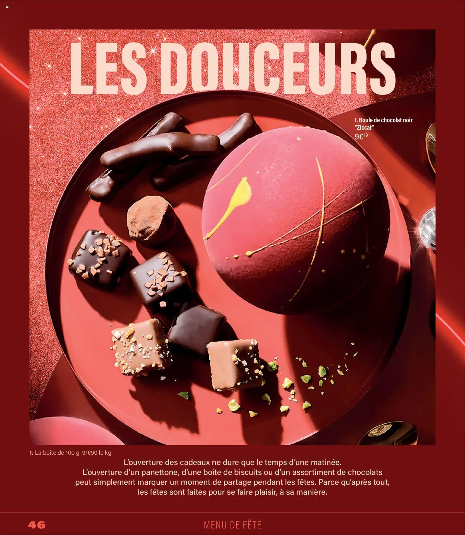 {H1} | Page: 46 | Produits: Chocolat, Biscuits