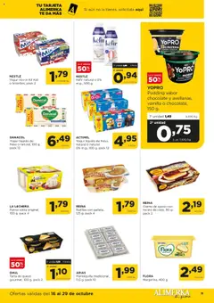 Vista previa Alimerka folleto Asturias válido desde el 16.10.2025 | Página: 11 | Productos: Δοχείο φοντί, Queso, Yogur, Συσκευή ροής